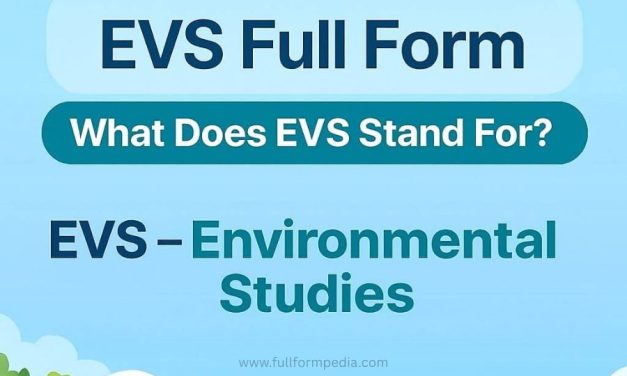EVS Full Form: What Does EVS Stand For?