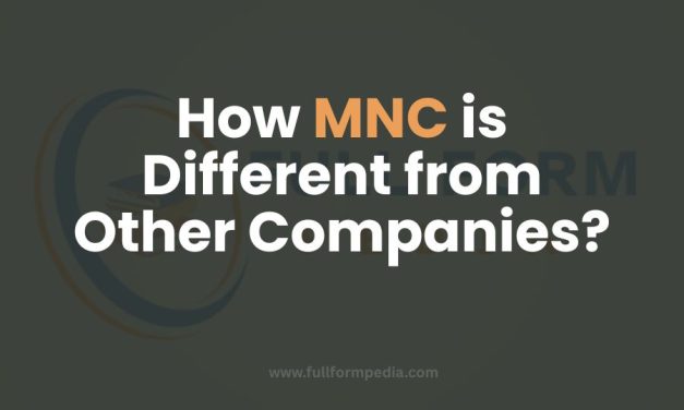 How MNC is Different from Other Companies?