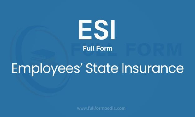 ESI Full Form Explained: Meaning in Salary, Medical Benefits & ESI Hospital Details