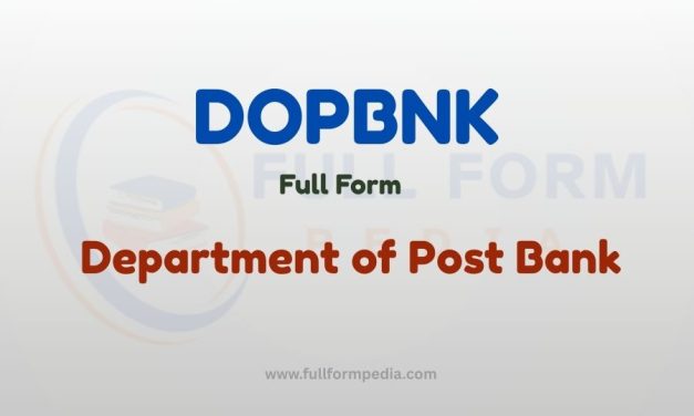 DOPBNK – Department of Post Bank